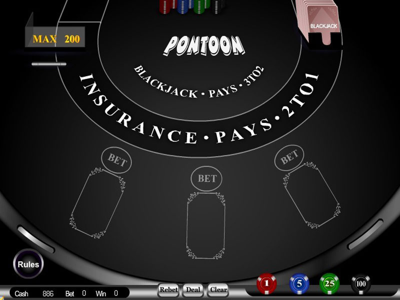 Pontoon Blackjack is a variant of online blackjack, played widely in the world.